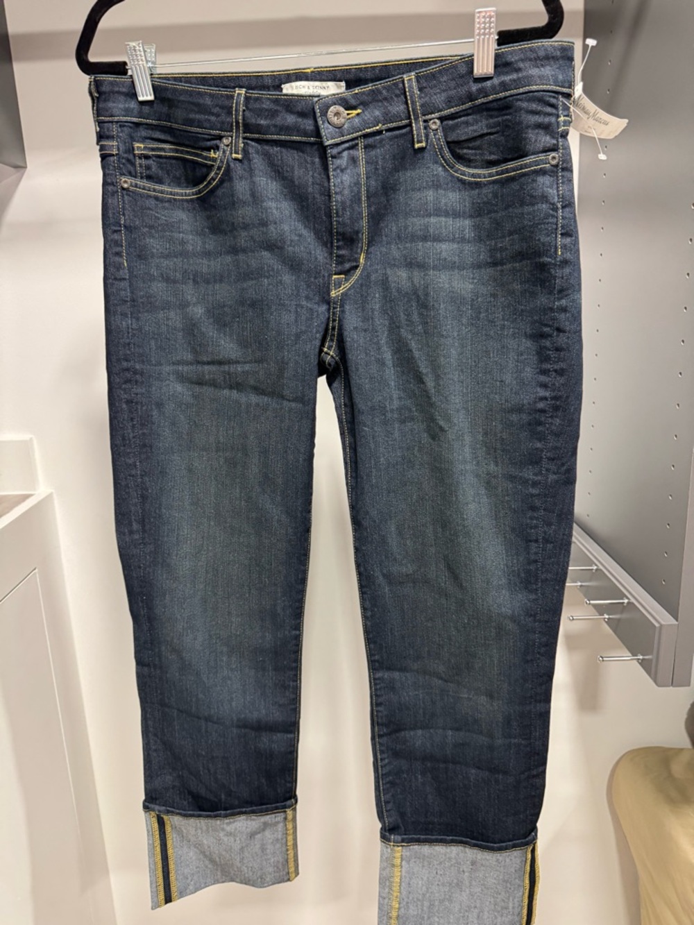 Rich & Skinny Women’s Dark Indigo Slim Jeans